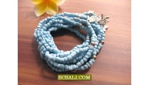 Bali Beads Charming Stretch Bracelets Designs